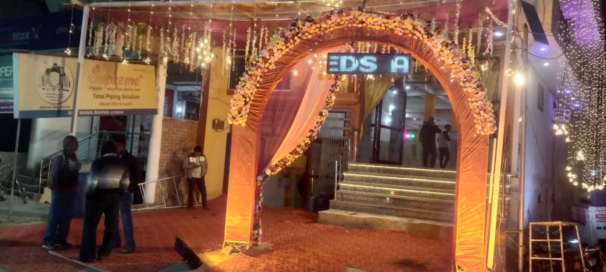 Oyo Hotel Radhe Krishna Marriage Hall Lucknow Luaran gambar